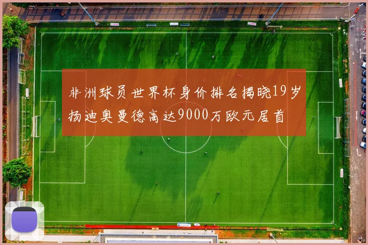 非洲球员世界杯身价排名揭晓19岁扬迪奥曼德高达9000万欧元居首